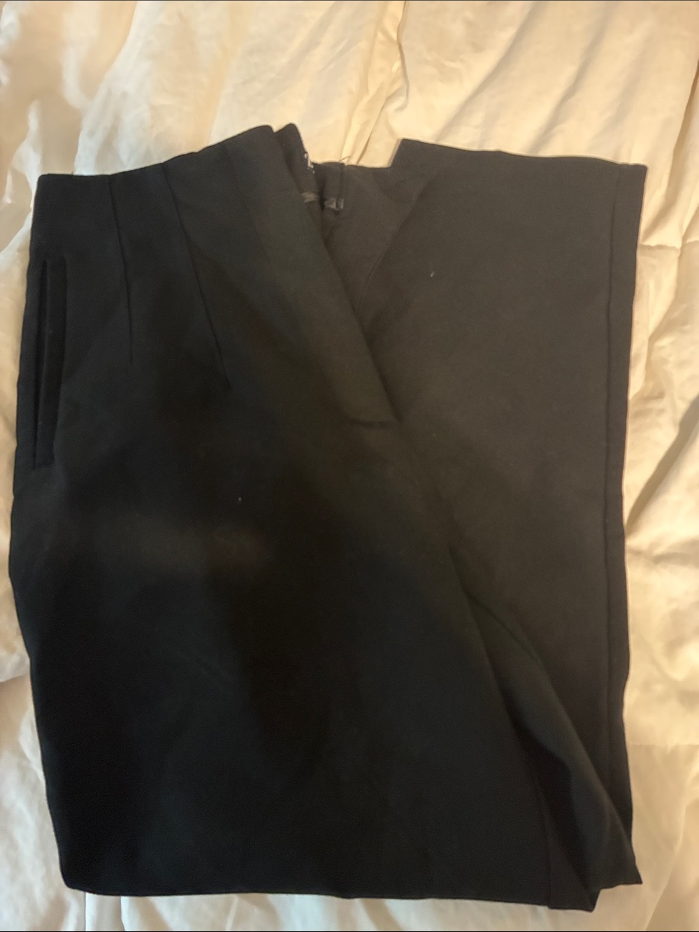 Zara womans Black Tailored Dress Pants